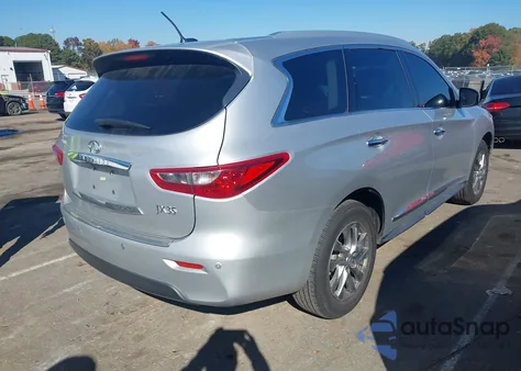 2013 Infiniti Jx35 z USA, uszkodzony, nr VIN 5N1AL0MM7DC307769